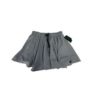 Fore All Green Pinstripe Patty Skort Size Large L NWT Blue White